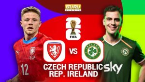 วิเคราะห์บอล ฟุตบอลโลก รอบคัดเลือก ยุโรป 2025/26 ก่อนเกม สาธารณรัฐเช็ก พบ สาธารณรัฐไอร์แลนด์ (27/04/2026) 