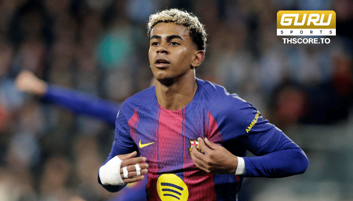 ลามีน ยามาล ซัดแฮตทริกแรกในอาชีพค้าแข้ง พายอดทีมแห่งแคว้นกาตาลุนญ่าถล่มบียาร์เรอัลขาดลอย